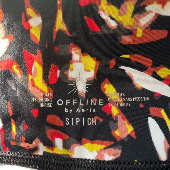 Offline by aerie multicolor leggings. - Picture 3 of 5